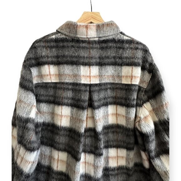 Reformation Ainslie Jacket/Coat in Plaid, Size M, New with Tags - Picture 7 of 16